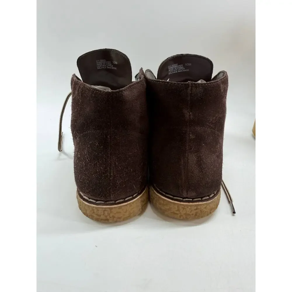 White Mountain Decker Men's Suede Chukka Boots Chocolate Brown Size 10M